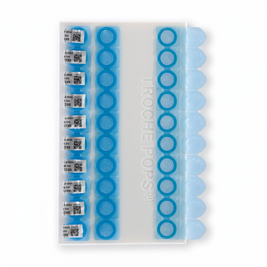 TROCHE POPS® - Translucent Amber (1mL Pods)