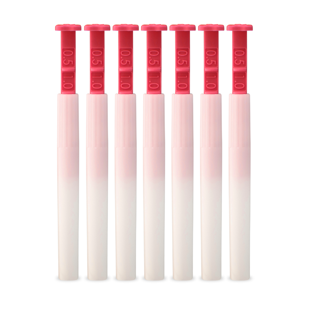 Gentle Dose Petite Vaginal Applicator - Maroon (3mL)