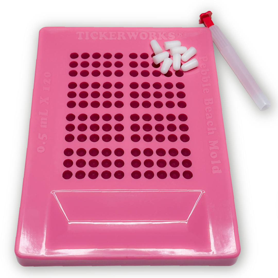 Pebble Beach Suppository Mold (0.5mL x 120)