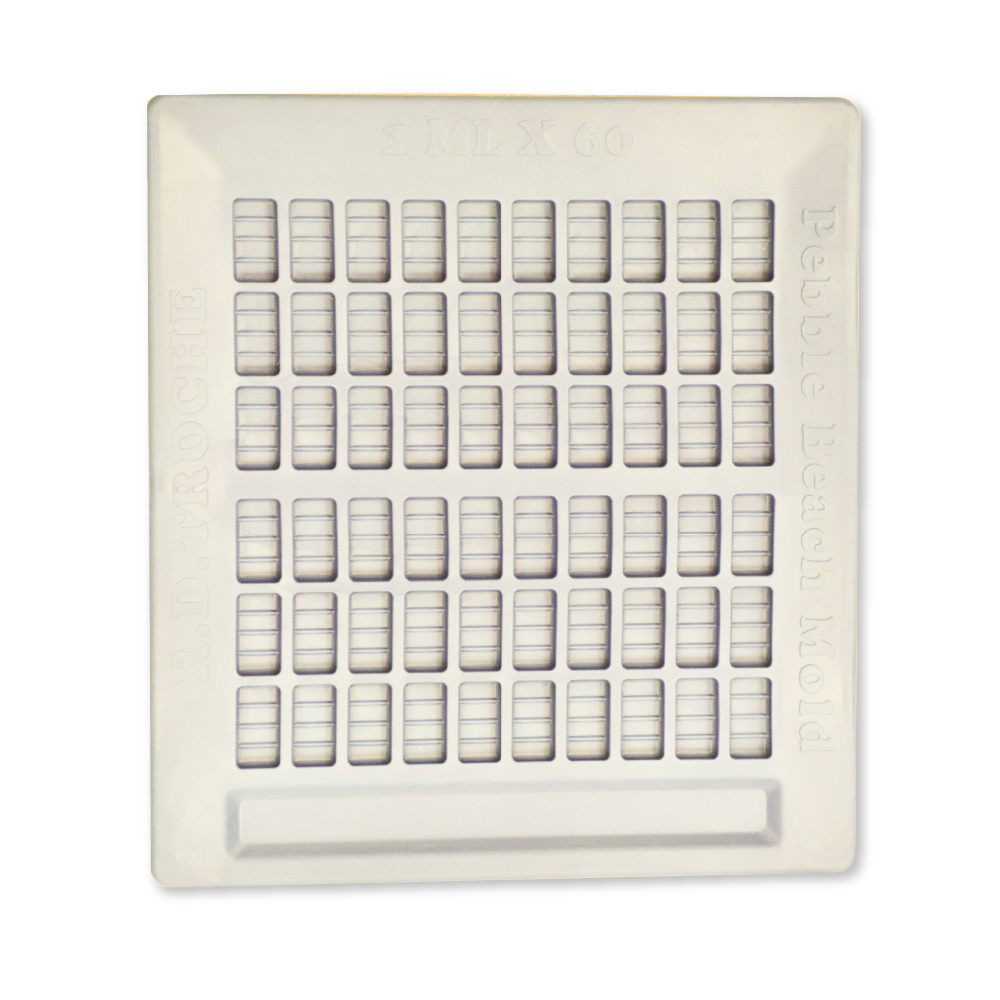RD Troche Mold (1mL x 60 cavities) White
