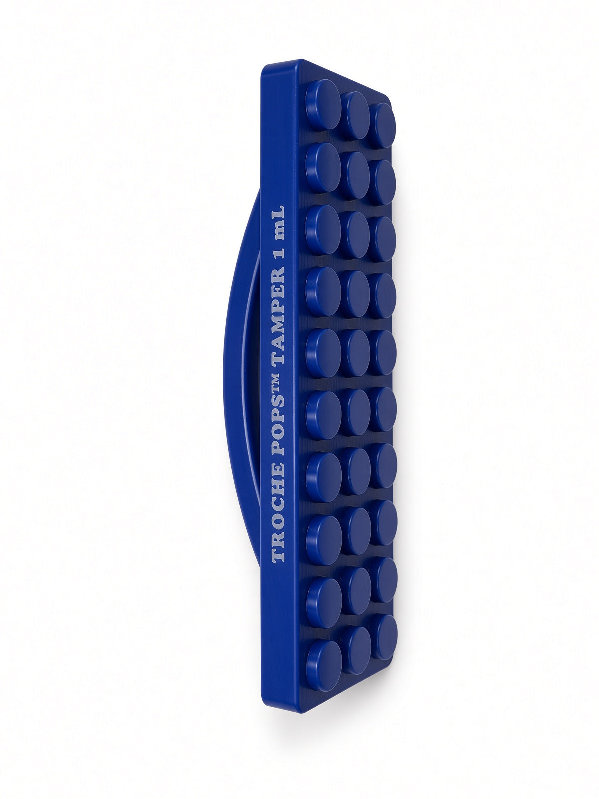 Tamper for Troche Pops® - Blue - COMPOUNDING MOLD SIDE-KICK