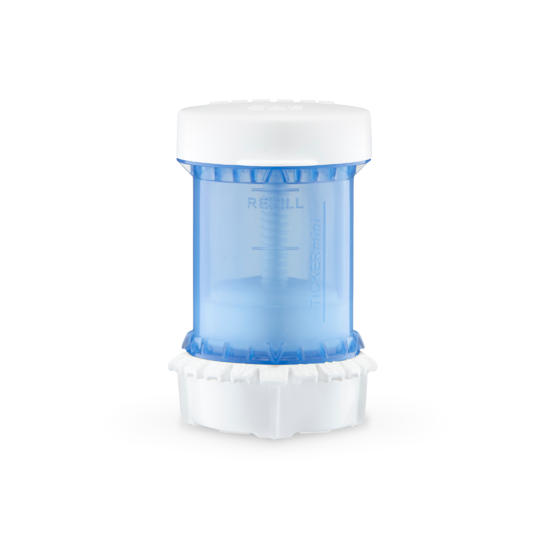 TICKER Mini - Blue/White (20mL)
