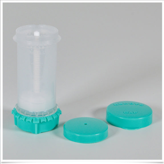 TICKER Classic Teal Container, Cap, and Lid