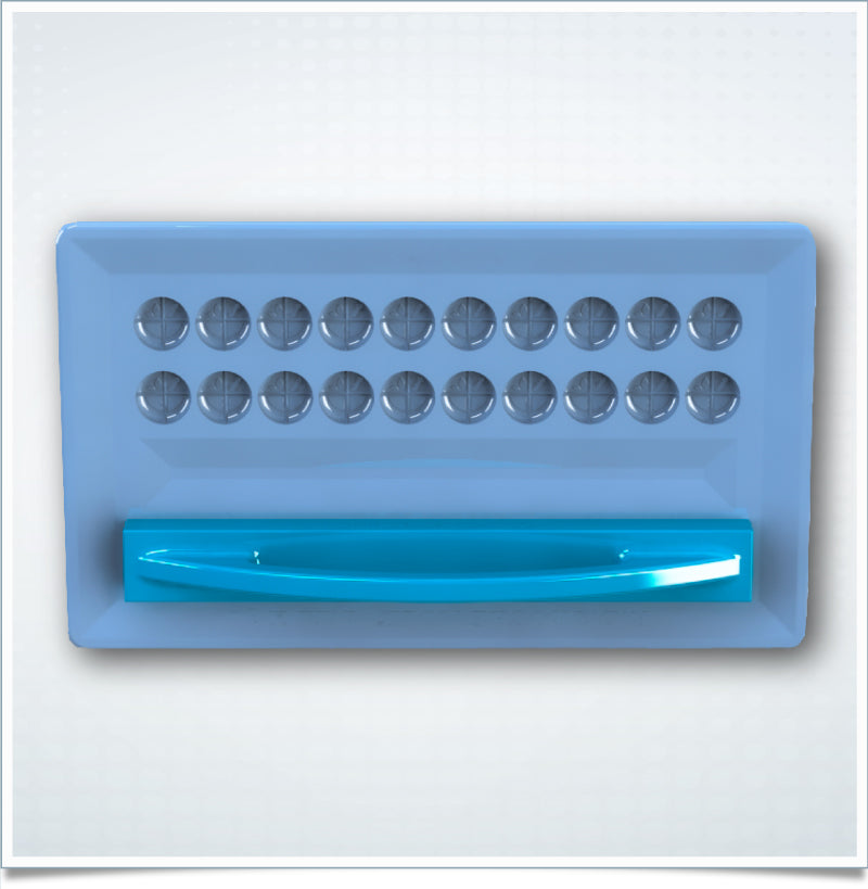 2mL x 30 Cavities Troche Mold With Tamper