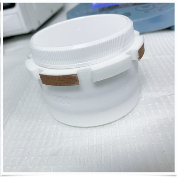 Adapter For Dispense-Ready Mixer Jars