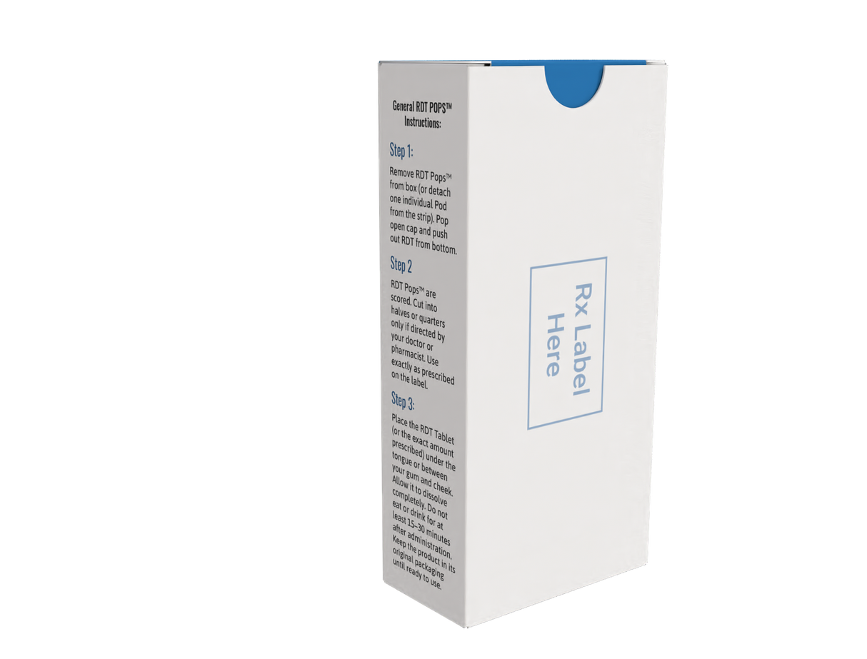 RDT POPS® - RX BOX