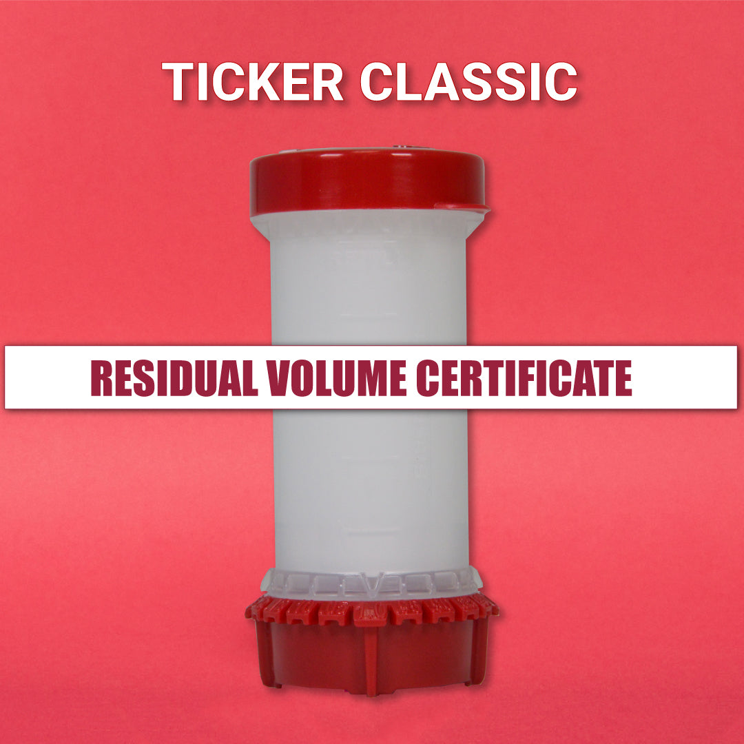 Residual Volume Certificate TICKER Classic