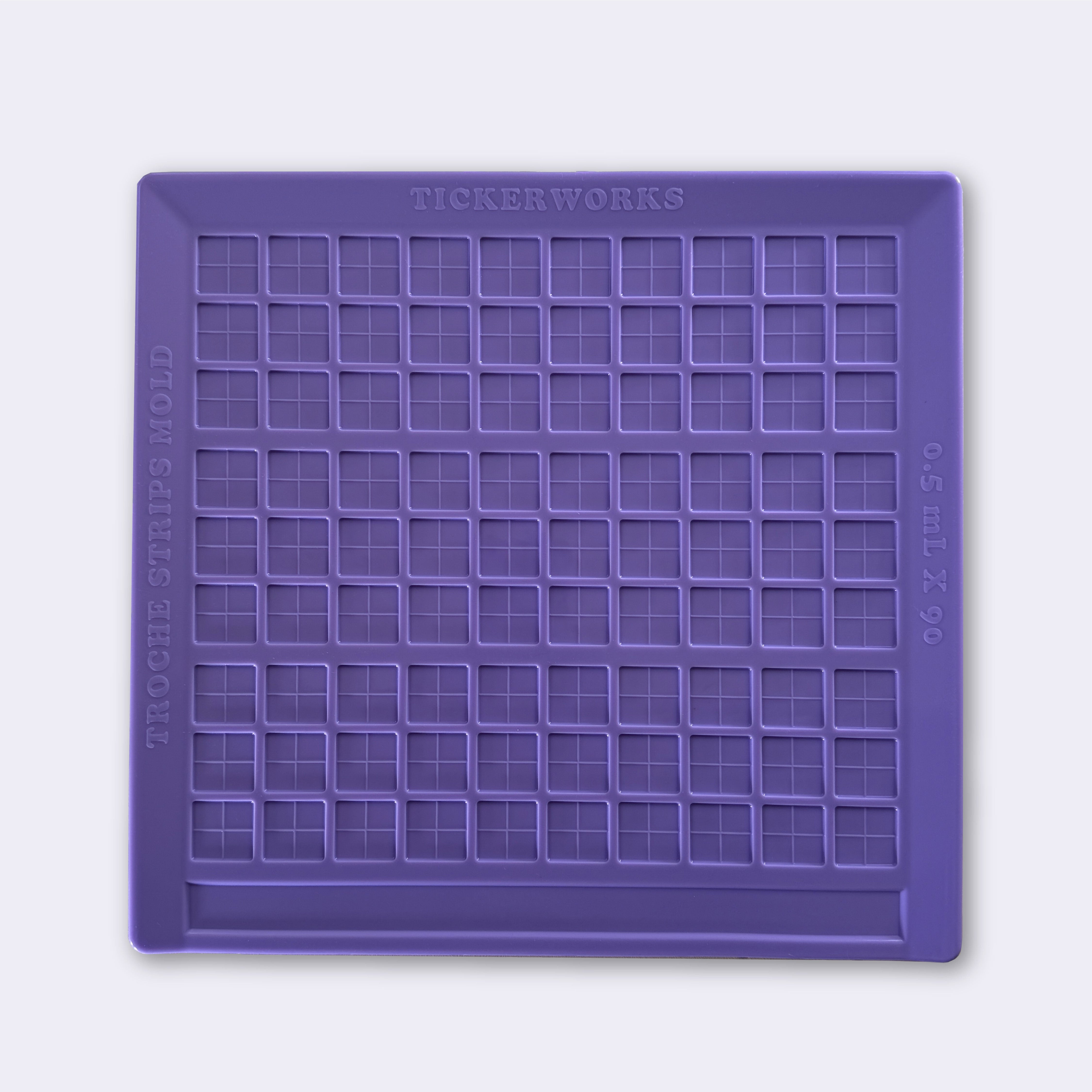 Troche-Strip Mold (0.5mL x 90 cavities)