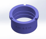 Adapter For Dispense-Ready Mixer Jars 