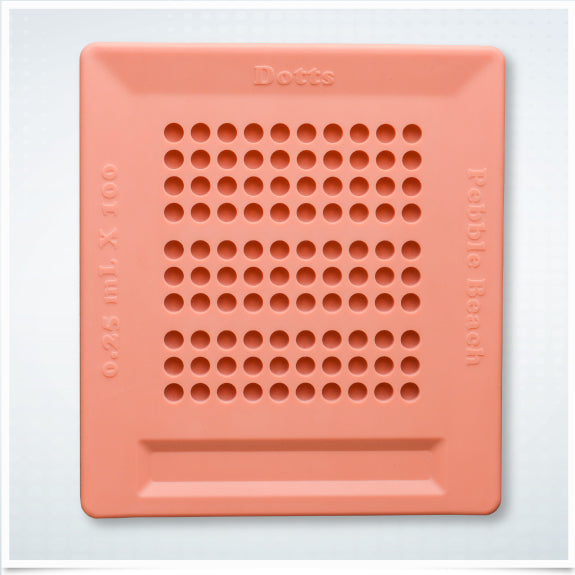 Pebble Beach Multi-Use Dotts Mold (0.25mL x 100 cavities)