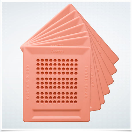Pebble Beach Reusable Dotts Mold (0.25mL x 100 cavities)